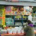A vibrant Korean street food stall in Seoul, showcasing local culture and cuisine.